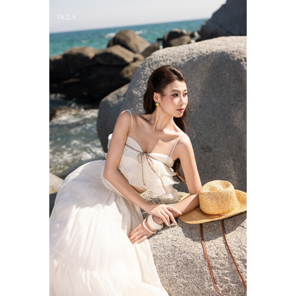 TIELA Áo hai dây và Chân váy - Marie Set | BigBuy360 - bigbuy360.vn
