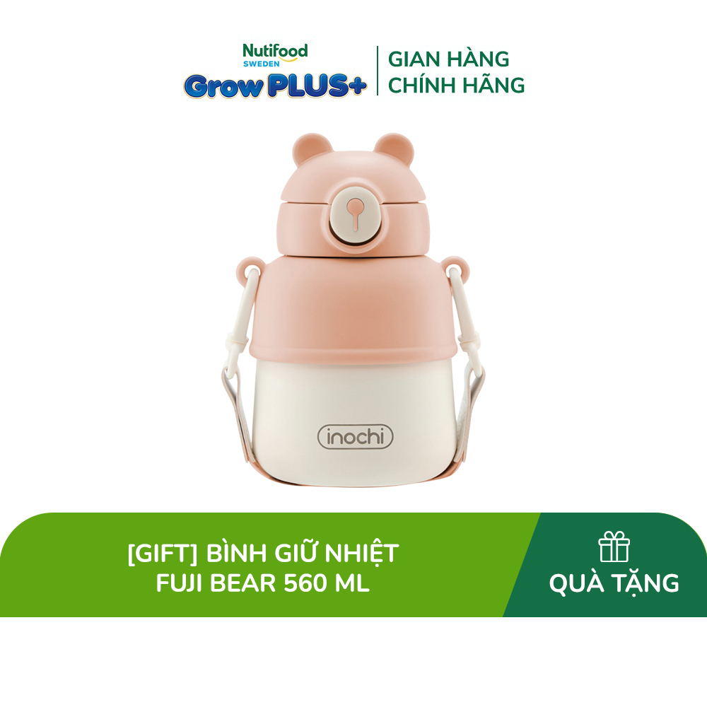 [Gift A2]  Bình giữ nhiệt Fuji Bear 560 ml hình Gấu