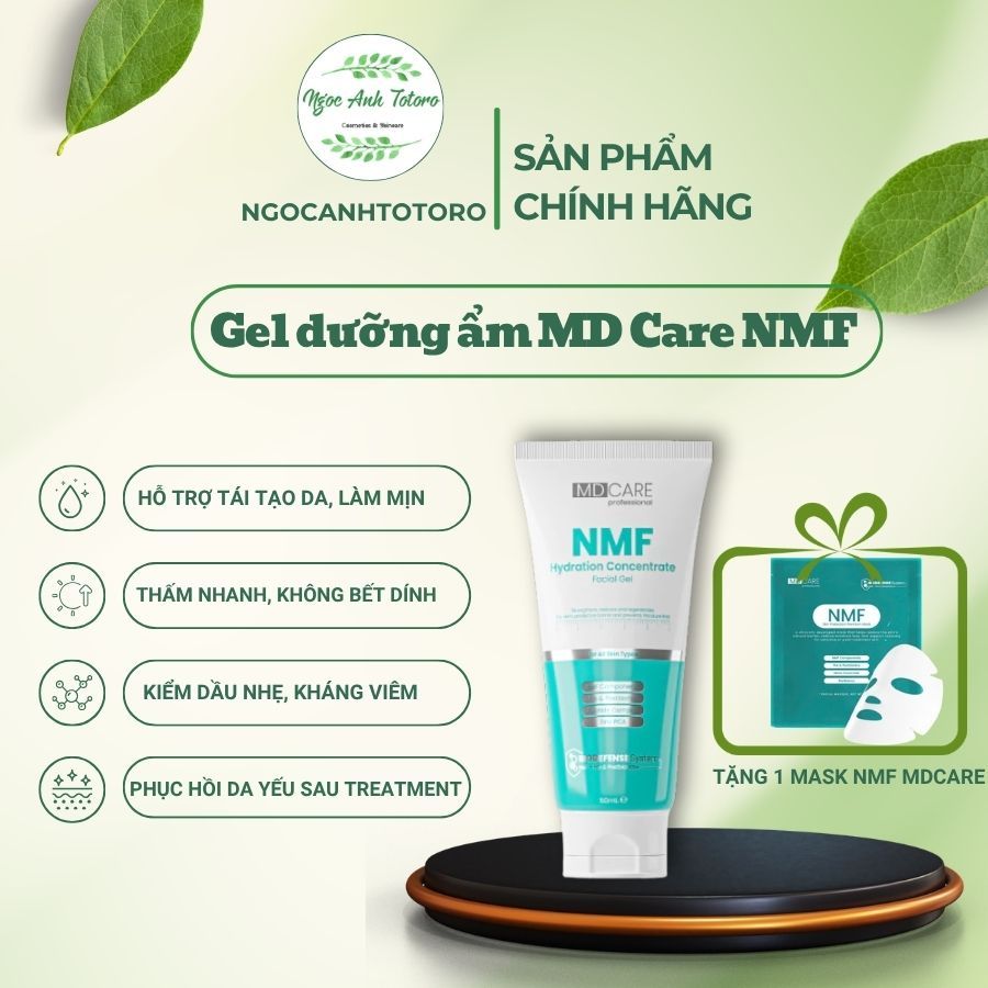 [Công ty] Gel kiểm soát dầu và phục hồi MDCARE NMF Hydration Concentrate Facial Gel
