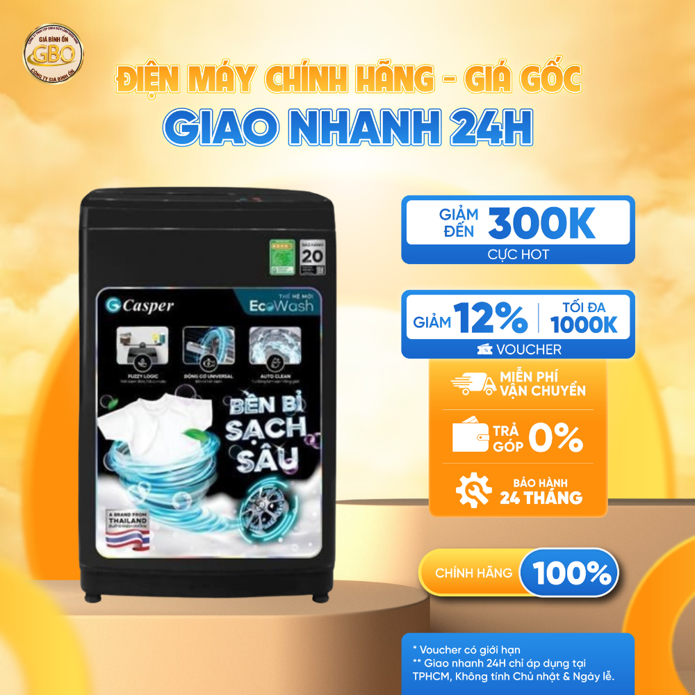 WT-10NB3 - Máy Giặt Casper 10 Kg