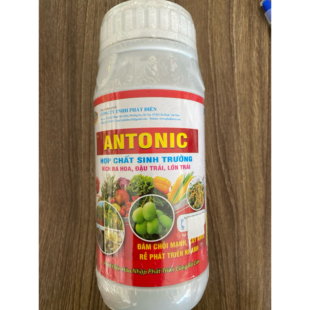ANTONIC hợp chất sinh trưởng chai 500ml pha 400l nước.