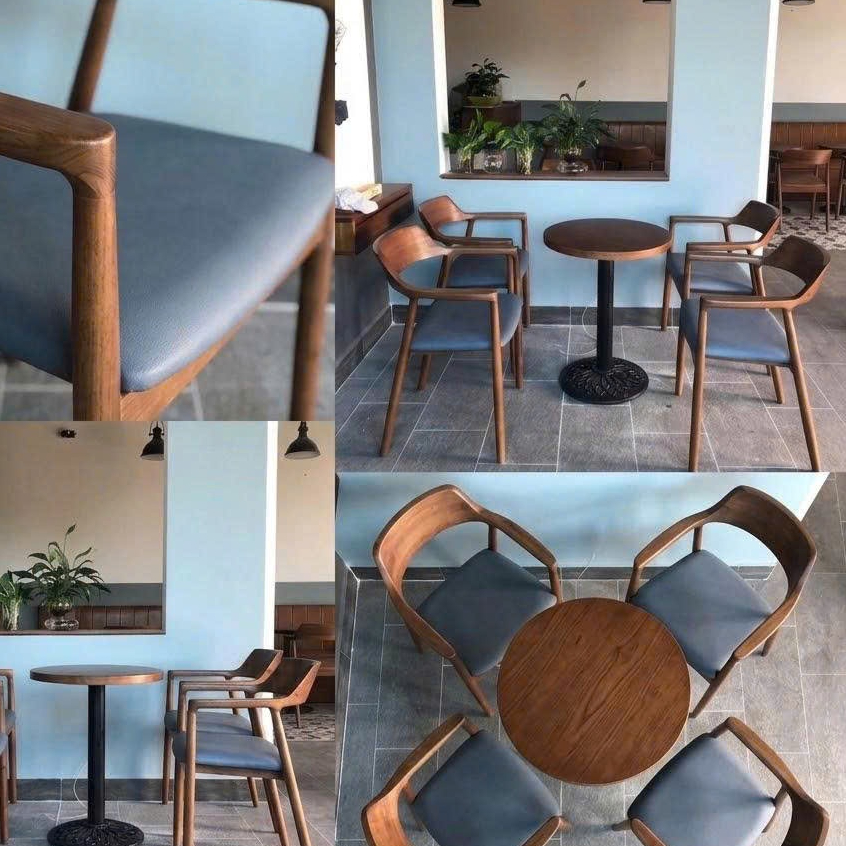 bộ bàn ghế hiroshima  ghế cafe