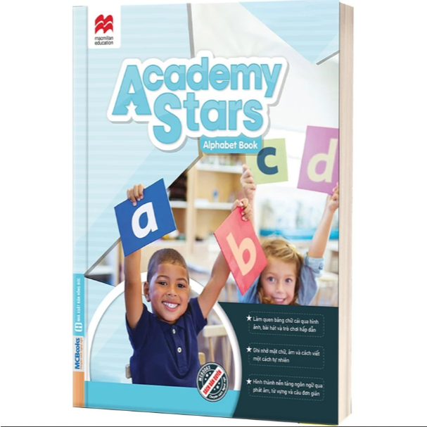 Sách - Academy Stars Starter - Alpahabet book - MC