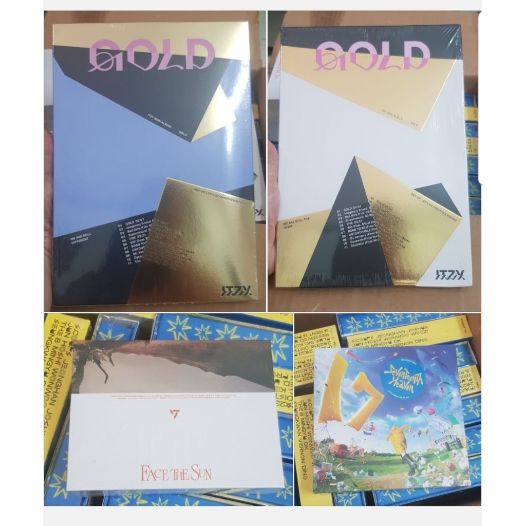 Album sales - seventeen- Kickflip - itzy