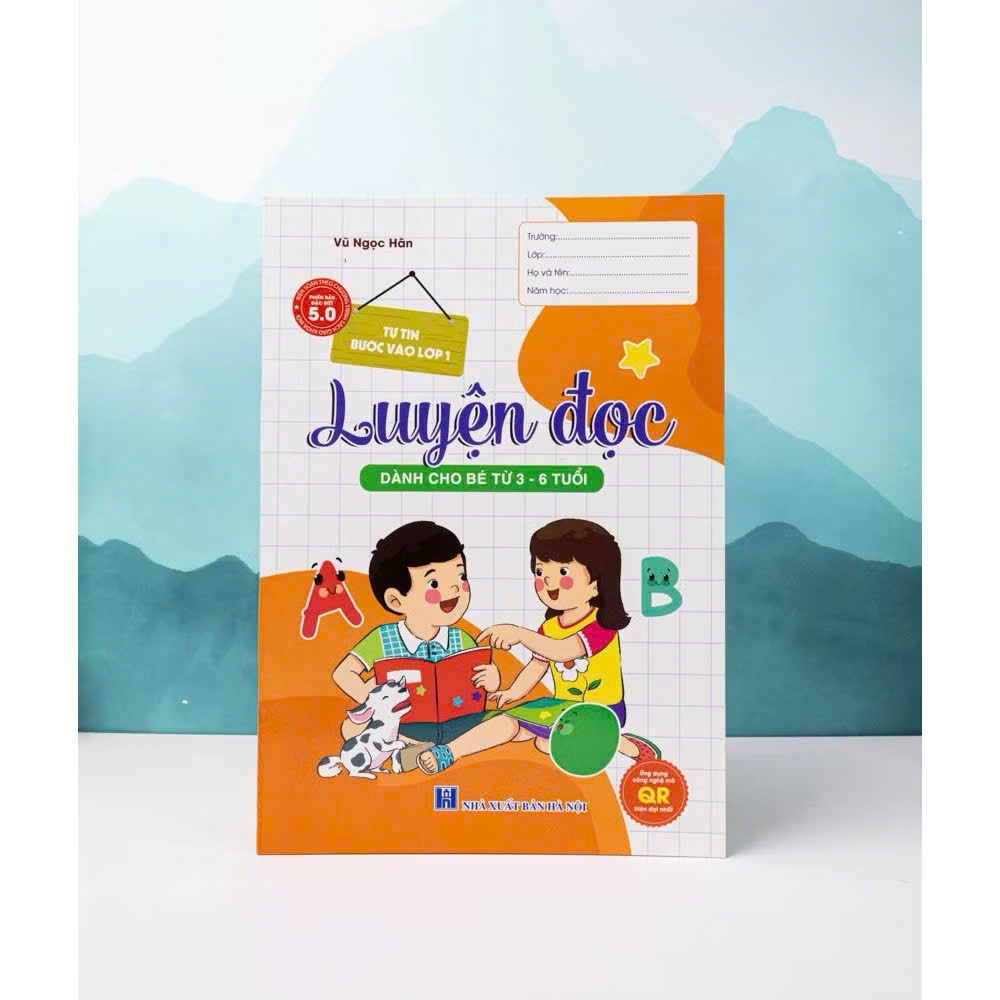 Luyện Đọc Dành cho bé từ 3 đến 6 tuổi Ứng dụng QR code 5.0 hiện đại nhất