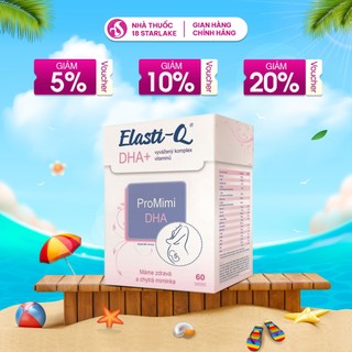 Elasti-Q ProMimi DHA – Cung Cấp DHA, Vitamin Và Khoáng Chất Toàn Diện Giúp Mẹ Bầu Khỏe, Thai Nhi Phát Triển Toàn Diện