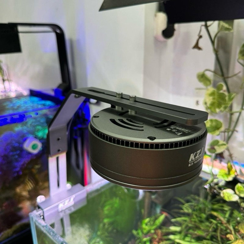 Đèn Led kẹp KZJ bản RM4 Series điều chỉnh qua Dymer kích màu cá siêu đẹp