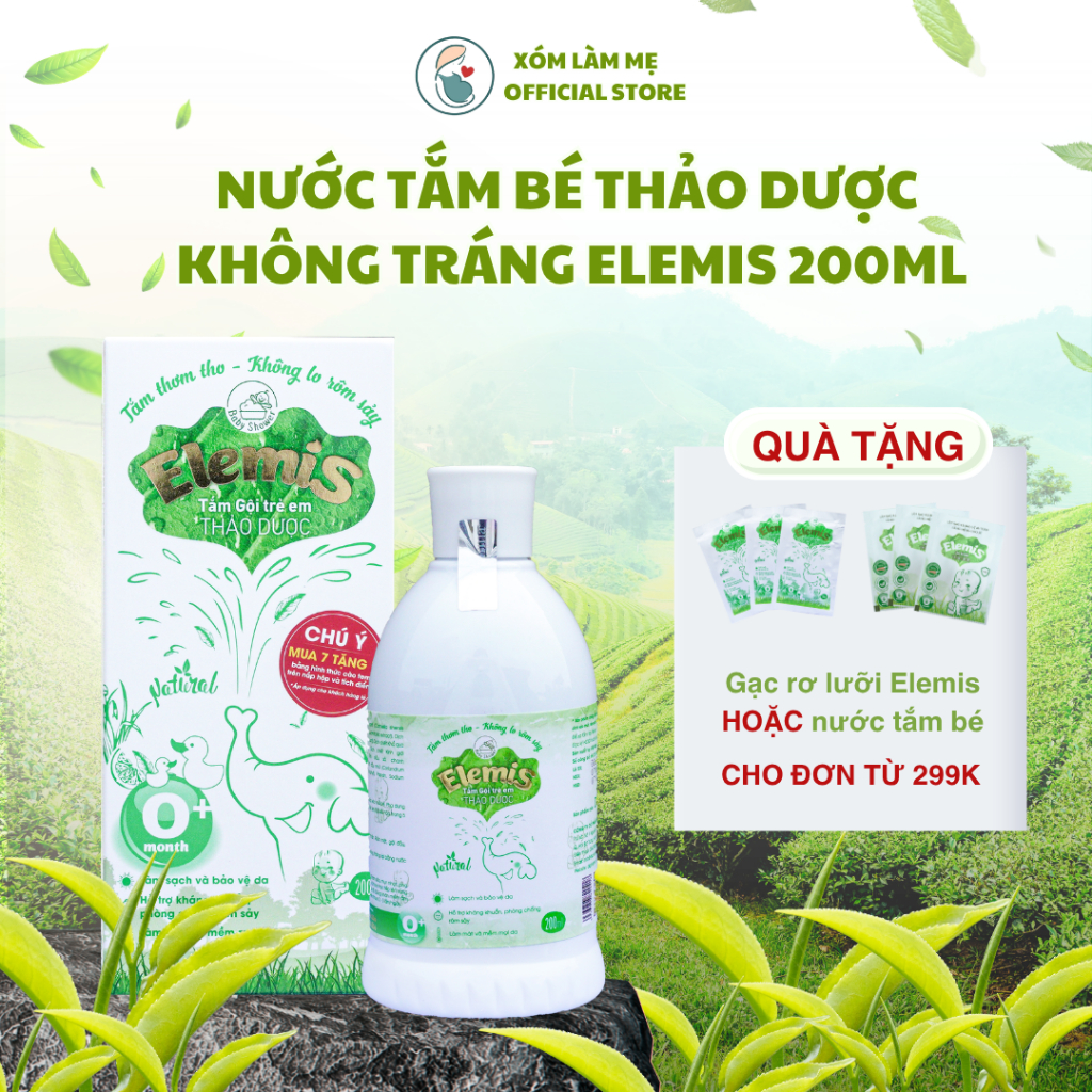 Nước Tắm Thảo Dược Elemis 200ml- DK PHARMA