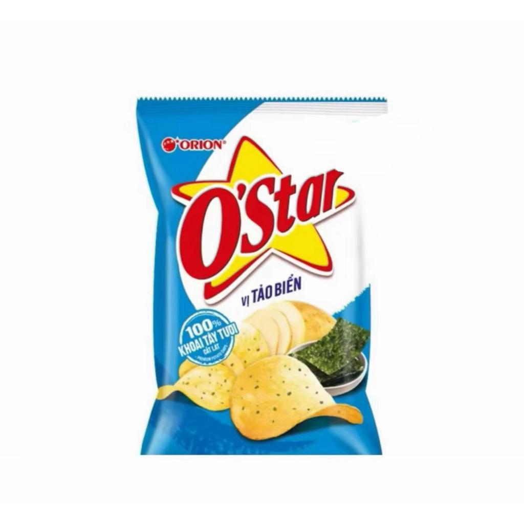 Combo 10 Gói Bim Bim Ostar Khoai tây 33GTảo Biểnnnnnnnnn Siêu Ngon