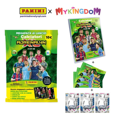 Đồ Chơi Bộ Thẻ Hình Khởi Đầu Calciatori 2025-26 Adrenalyn XL PANINI 977159351506650001