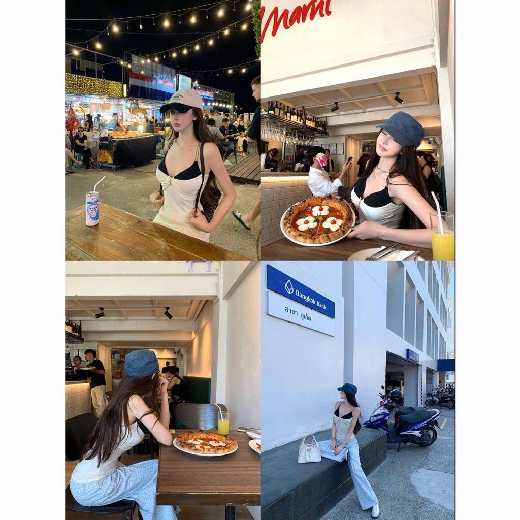 𝐀𝐛𝐨𝐮𝐭 𝐦𝐨𝐨𝐧 | ÁO 2 DÂY LƯNG ĐAN CHÉO