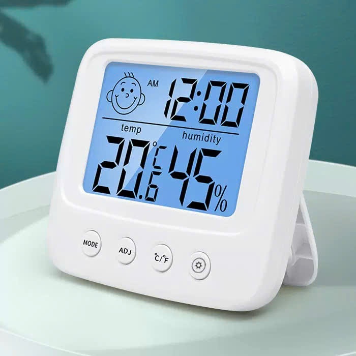 Nhiệt Kế Phòng, Nhiệt Ẩm Kế, Máy Đo Nhiệt ĐộPhòng Ngủ,Đo Độ Ẩm Điện Tử ChoBé Panda Kids -HT734-HT761