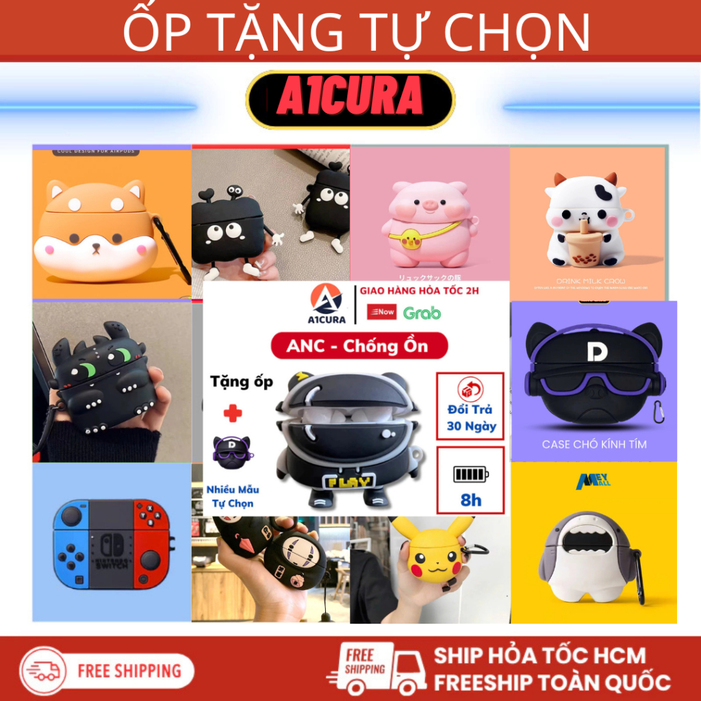 [Quà Tặng Ốp]Tai Nghe Bluetooth PRO2 Không Dây Cao Cấp, Đàm Thoại Hai Chiều, Pin Trâu 6H-8H, A1CURA