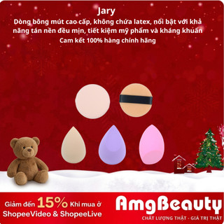 Mút Trang Điểm Dặm Phấn - Kem Nền Bọt Biển Jary Makeup Sponge