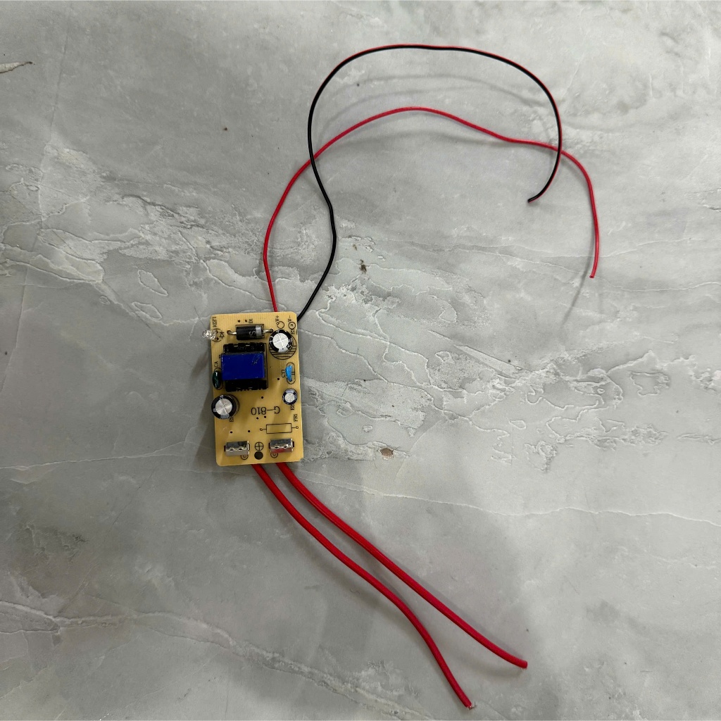 Nguồn 12V 1A có đèn báo