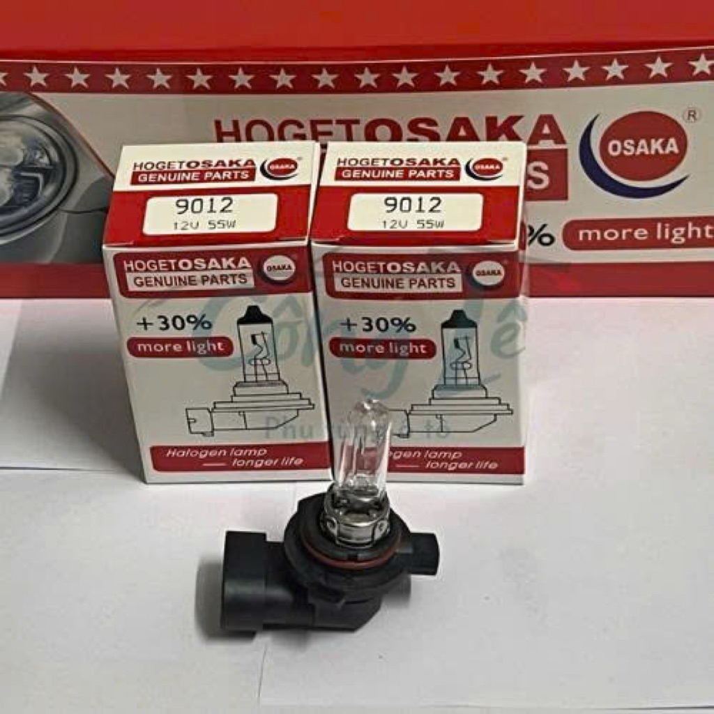 Bóng đèn 9012 12V 55W, Bóng đèn pha cốt Toyota Vios bản G, Altis, Yaris, Fortuner, … Hàng HogetOsaka