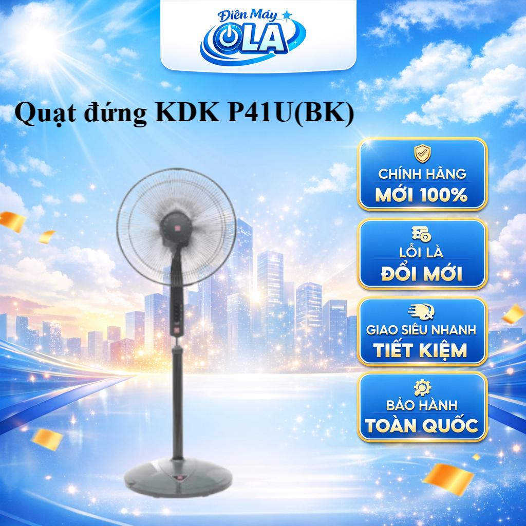 P41U(BK) - Quạt đứng KDK P41U(BK) - GIAO TOÀN QUỐC