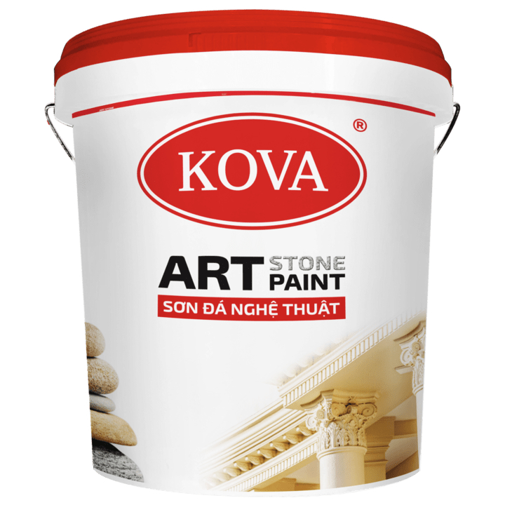 Sơn Đá Lẻ Kova Đủ Màu 42 Màu 1kg