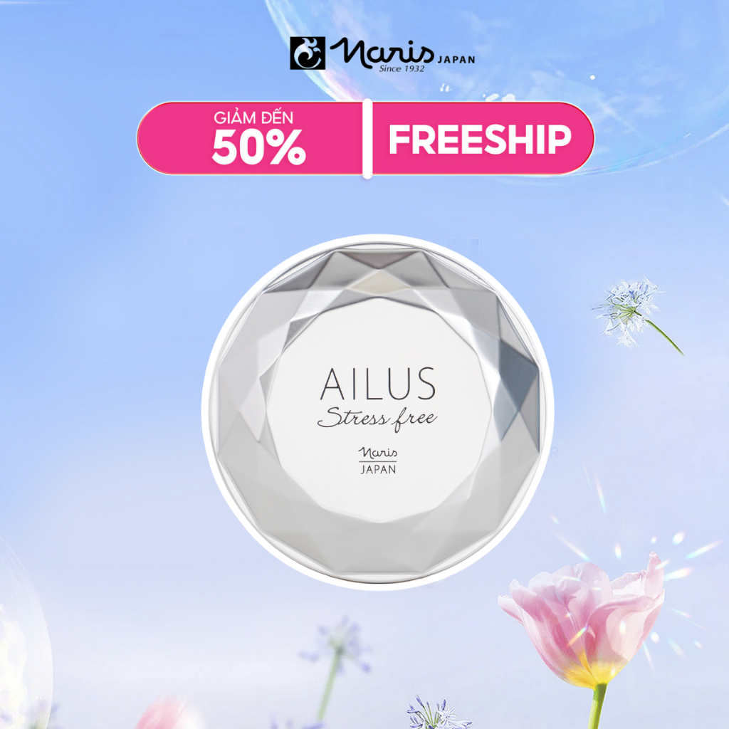 Phấn phủ trang điểm Naris Cosmetics Ailus Stress Free Face Powder SPF30 PA+++ 12g
