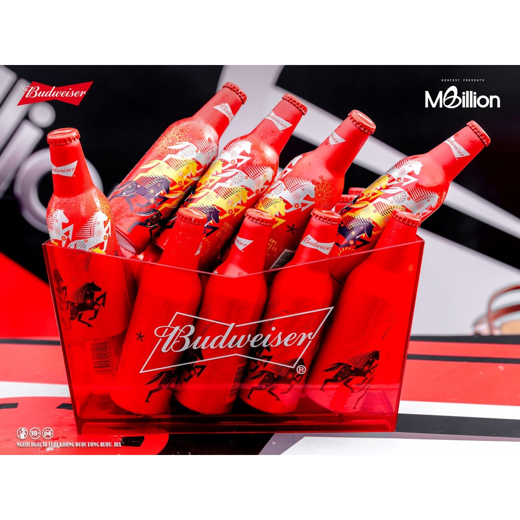 [CHAI] Bia Budweiser Aluminum Chai Nhôm 355ml nồng độ 5% CHAI ĐẲNG CẤP CHẤT LƯỢNG, SP HÀNG HOÀN