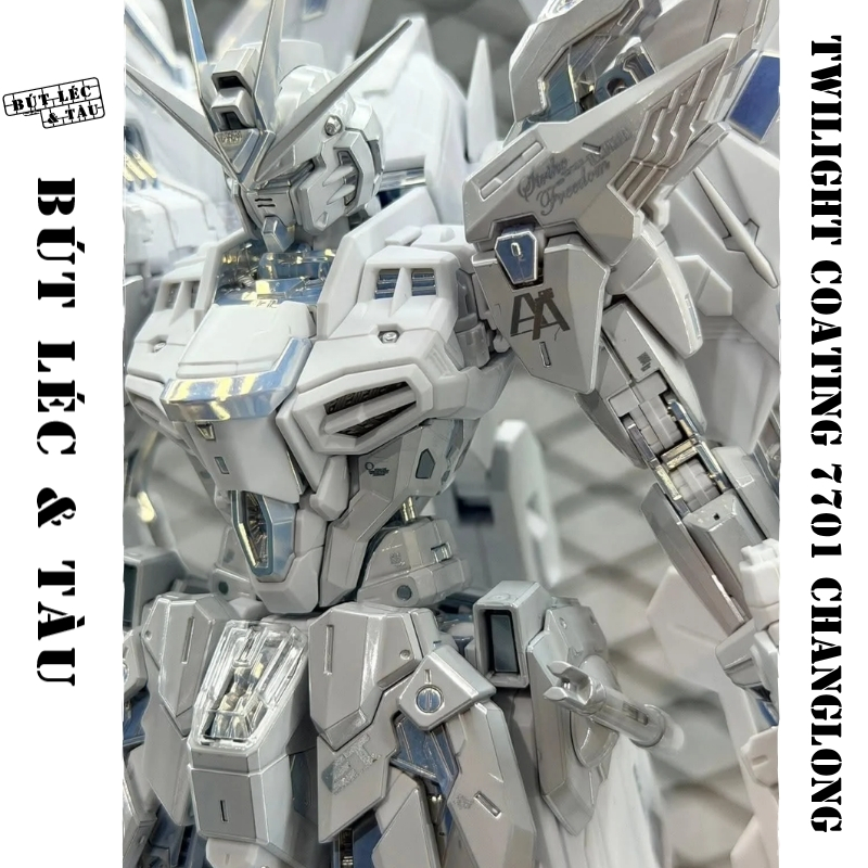 Mô Hình Lắp Ráp MGEX Strike Feedom Twilight Coating 7701 ChangLong Tặng Kèm Base Và Decan Nước
