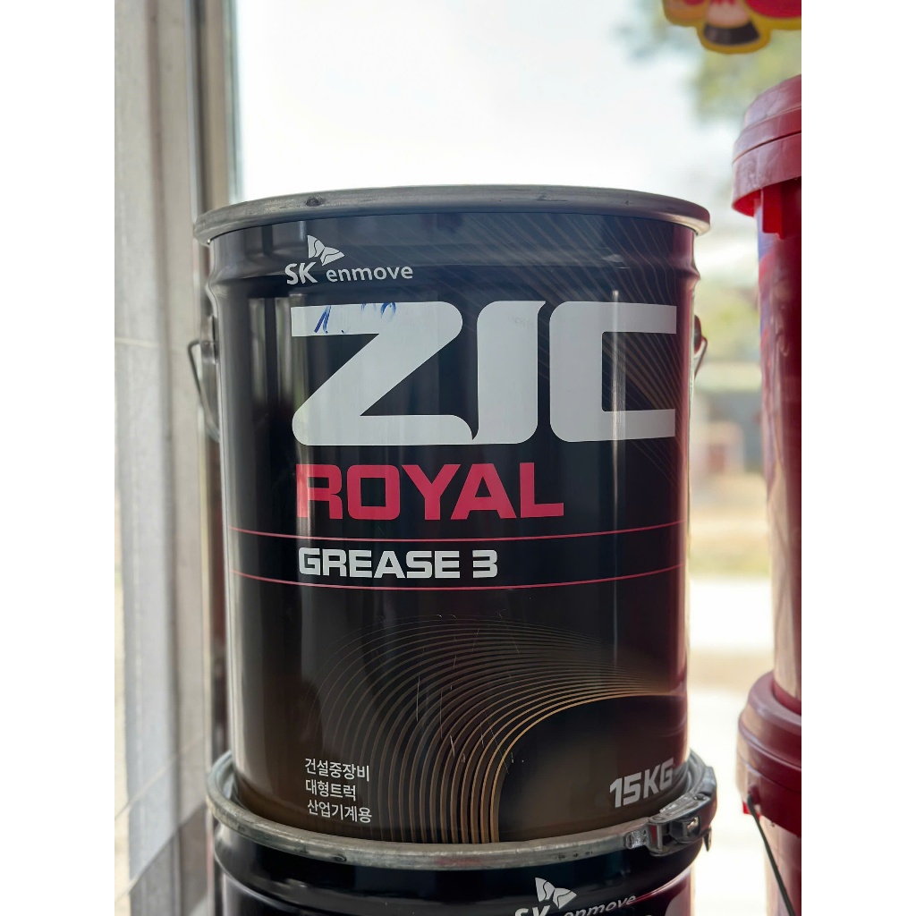 Mỡ Bôi Trơn SK ZIC Royal Grease 3 15kg Nhập Khẩu Hàn Quốc