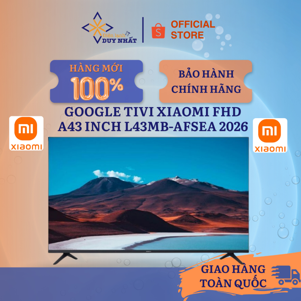 Google Tivi Xiaomi FHD A 43 inch L43MB-AFSEA 2026