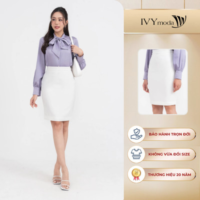 Chân váy bút chì 2 lớp IVY moda MS 31P0150
