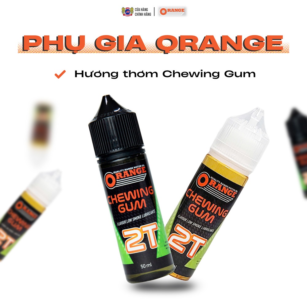 Phụ gia nhớt pha QRANGE CHEWING GUM 50ml