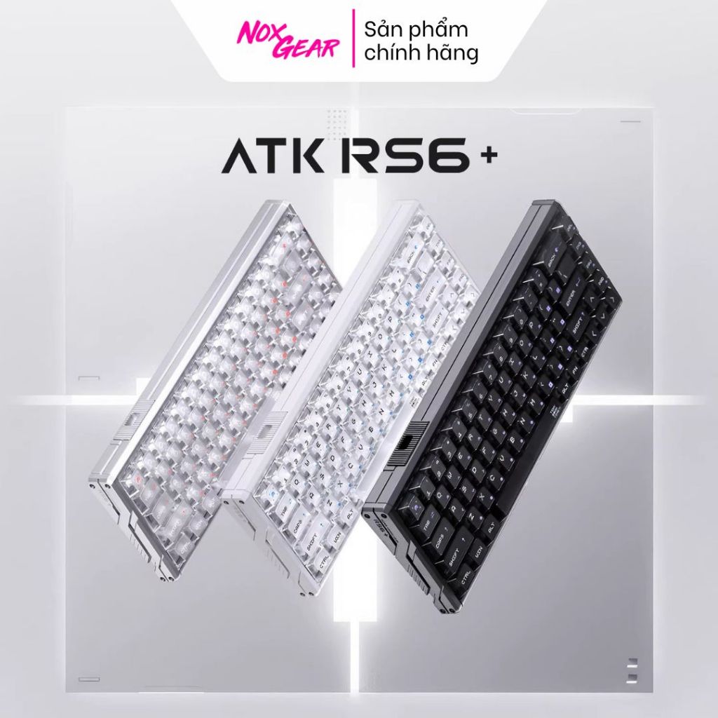 ATK RS6+ Series - Bàn Phím Rapid Trigger Khung Nhôm Chuyên Game FPS