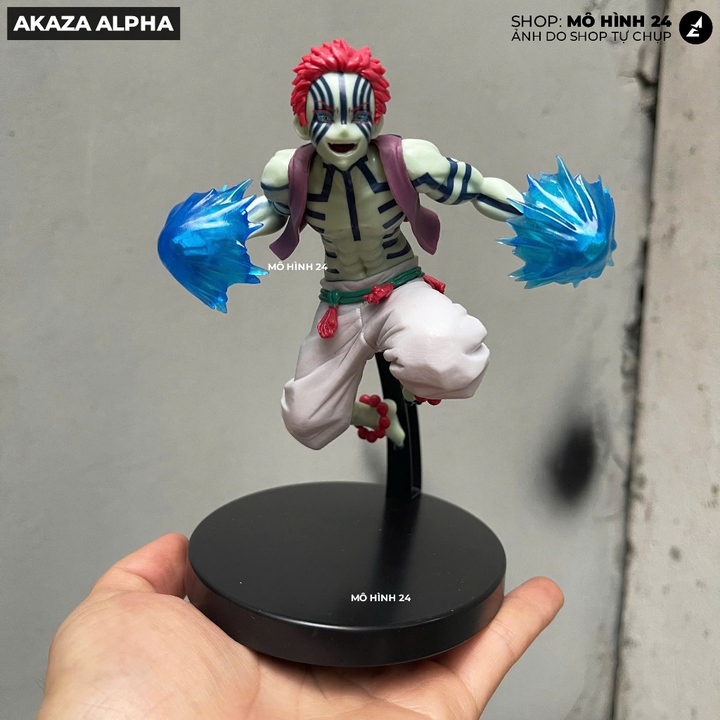 Mô hình Akaza alpha chiến đấu kimetsu no yaiba đồ chơi trang trí akaza vibrations star plus demons H