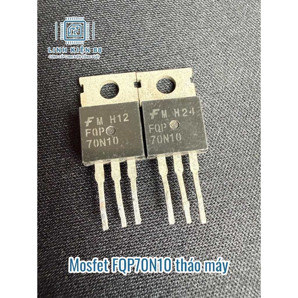 5 hoặc 10 con Mosfet FQP70N10 70N10 70A 100V To-220 tháo máy