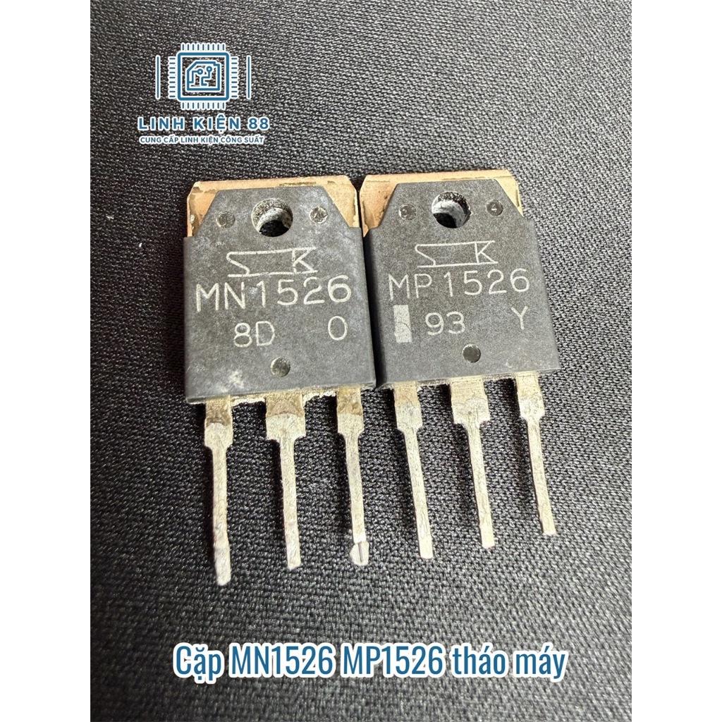 1 cặp sò SANKEN MN1526 MP1526 1526 tháo máy