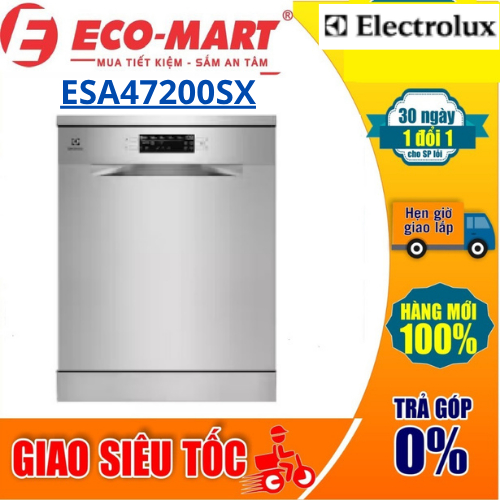 Máy rửa bát Electrolux ESA47200SX UltimateCare 300 dòng 13 bộ độc lập Nhập Ba Lan