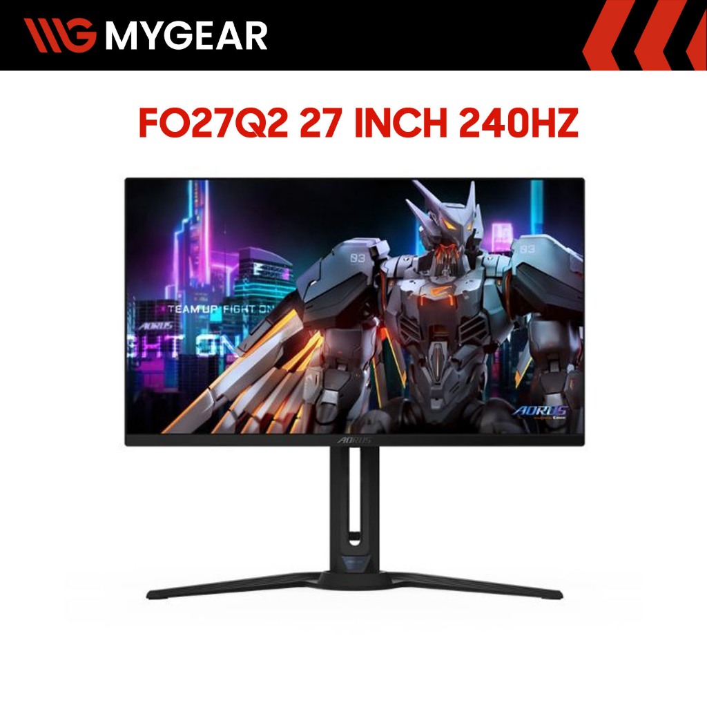 Màn hình Gaming Gigabyte AORUS FO27Q2 27 inch 2K QHD QD-OLED 240Hz 0.03ms - Hàng chính hãng