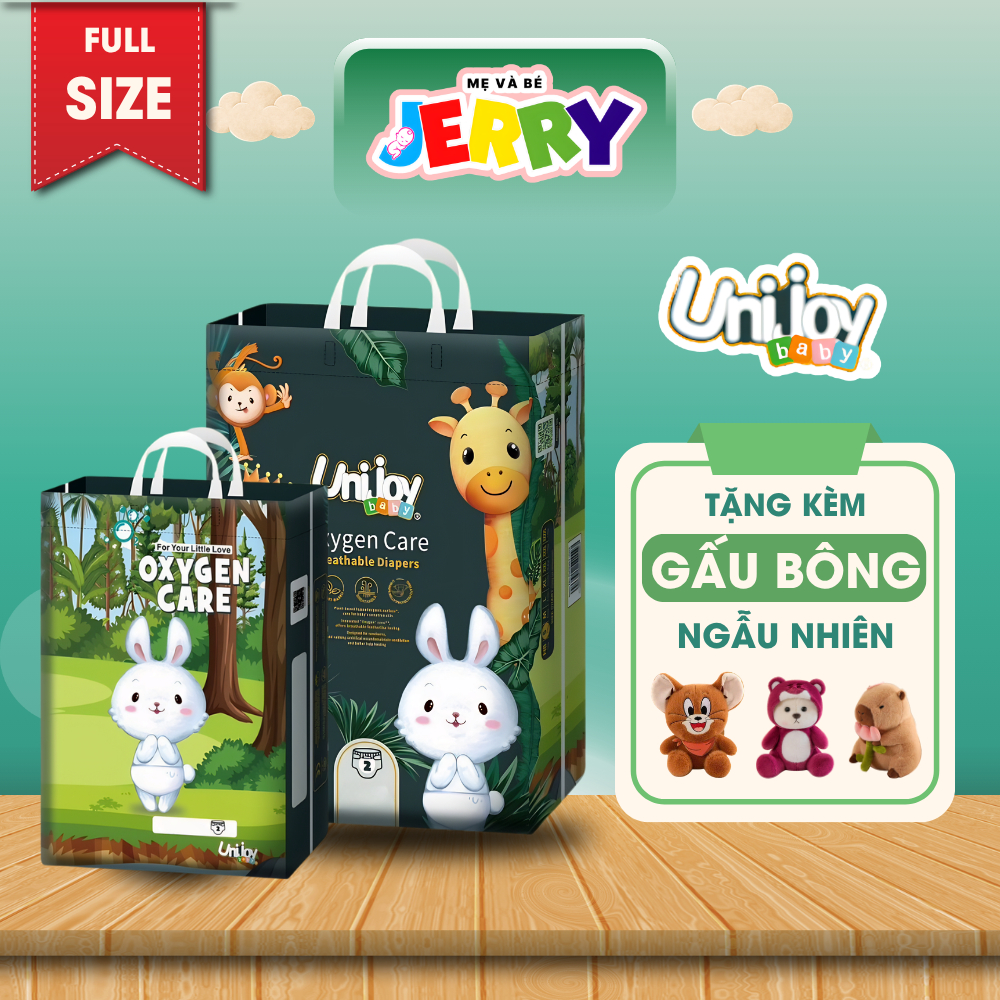 Tã Unijoy Oxygen Care Đủ Size NB/S/M/L/XL/XXL/XXXl/XXXXL