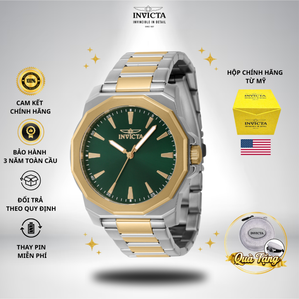 Đồng hồ Nam Invicta Speedway 46836 - Size 42mm - Hàng Chính Hãng
