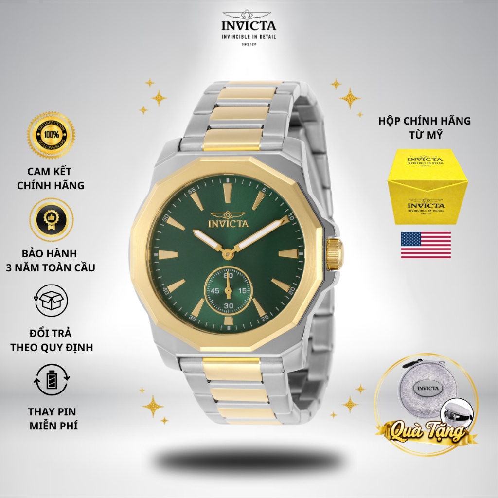Đồng hồ Nam Invicta Speedway 49330 - Size 42mm - Hàng Chính Hãng