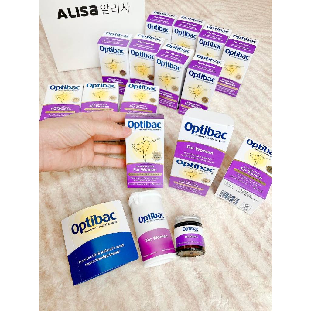 Men Vi Sinh Phụ Khoa Optibac Tím