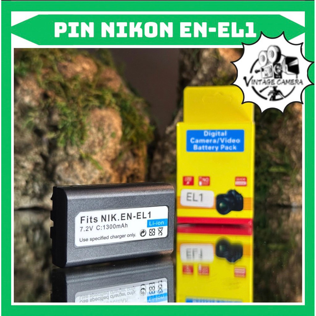 Pin Nikon EN-EL1 dùng cho Coolpix 775, Coolpix 880, Coolpix 885, Coolpix 995, Coolpix 4300, Coolpix 