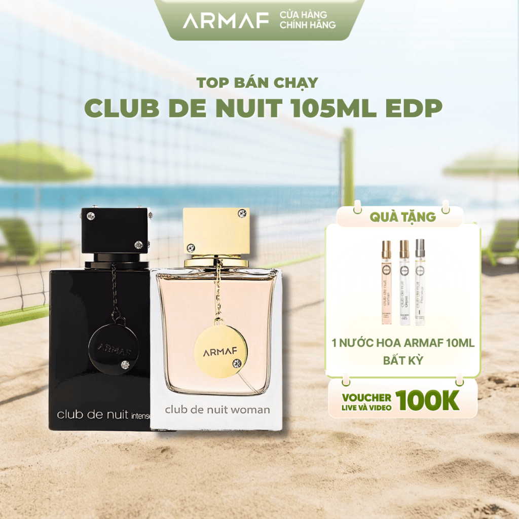 Nước Hoa Nam Nữ ARMAF Club De Nuit Full Size 105ML EDP