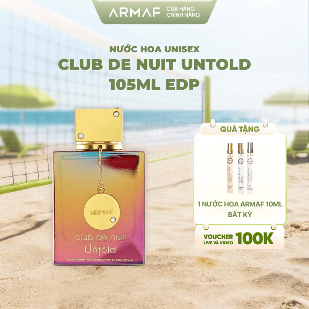 Nước hoa Unisex ARMAF Club de Nuit Untold EDP - 105ml