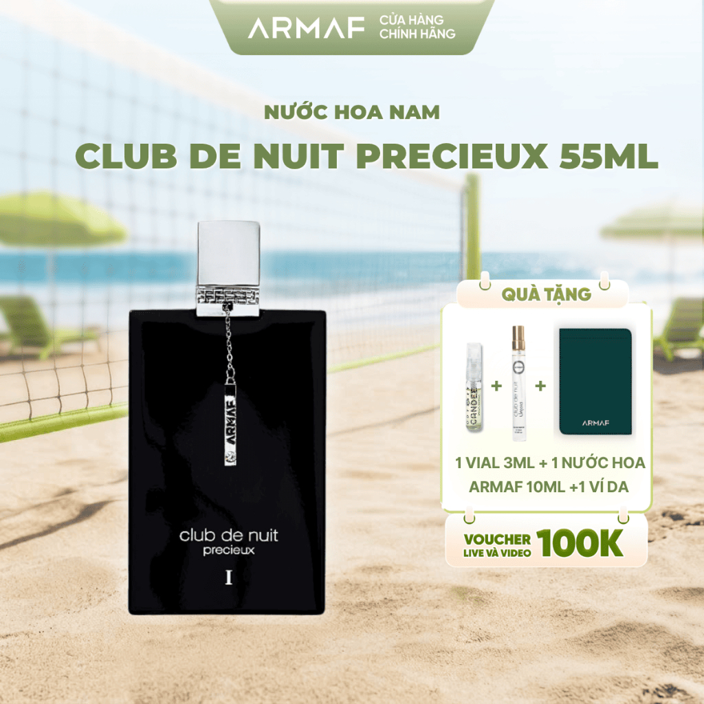 Nước hoa nam Armaf CLUB DE NUIT PRECIEUX 1 EXTRAIT DE PARFUM EDP 55ML