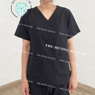 GIÁ XƯỞNG - Đồng phục Spa Vải Lon Co Giãn, Bộ quần áo y tế, Áo blue dược sĩ, Bộ Scrubs bác sĩ, Áo Blouse