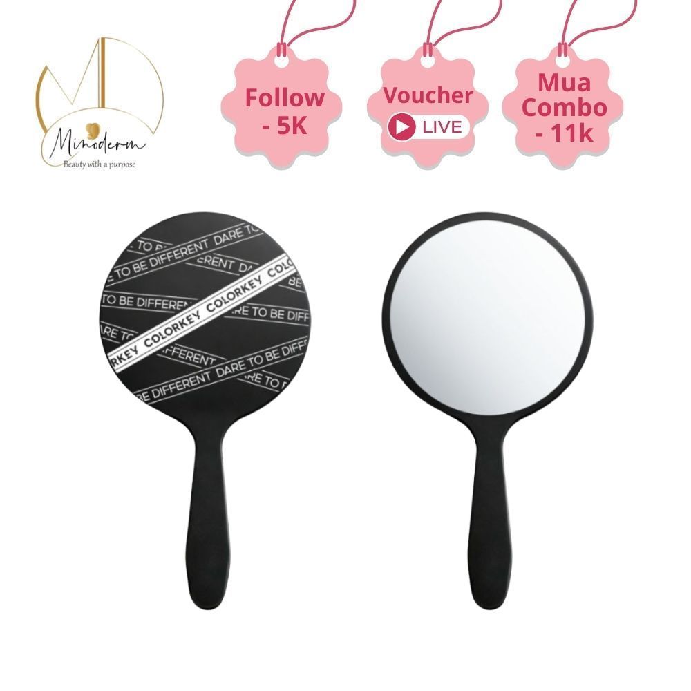 Gương trang điểm Colorkey nhỏ gọn, tiện lợi