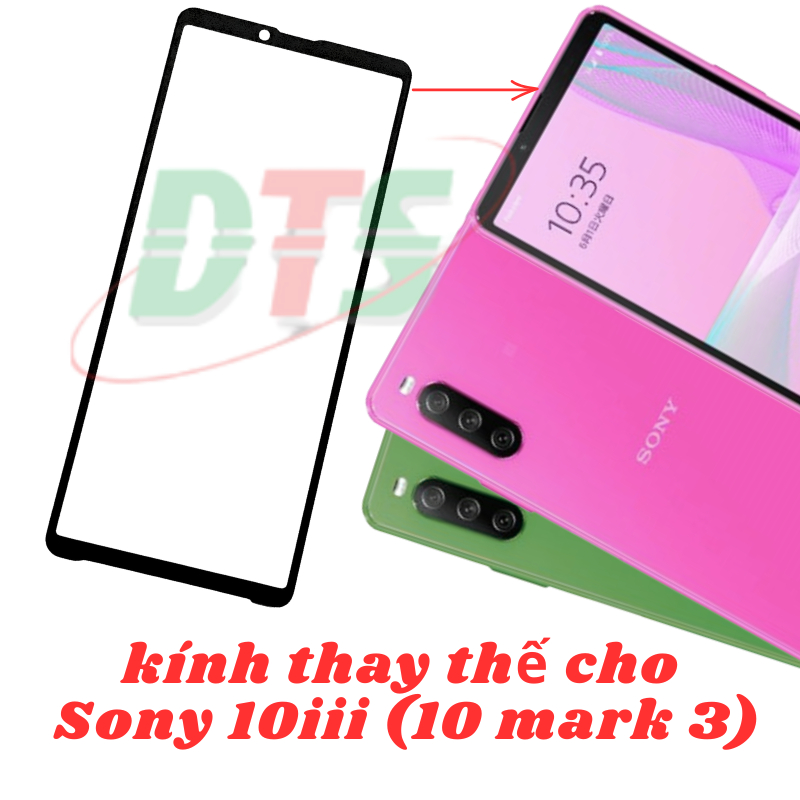 Mặt kính ép cho Sony Xperia 10III (10 Mark 3)