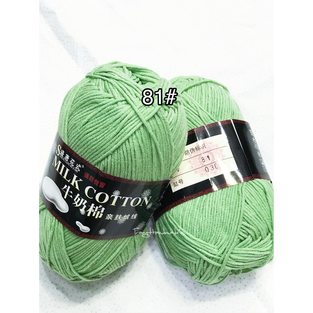 milk cotton 125g- bảng 3
