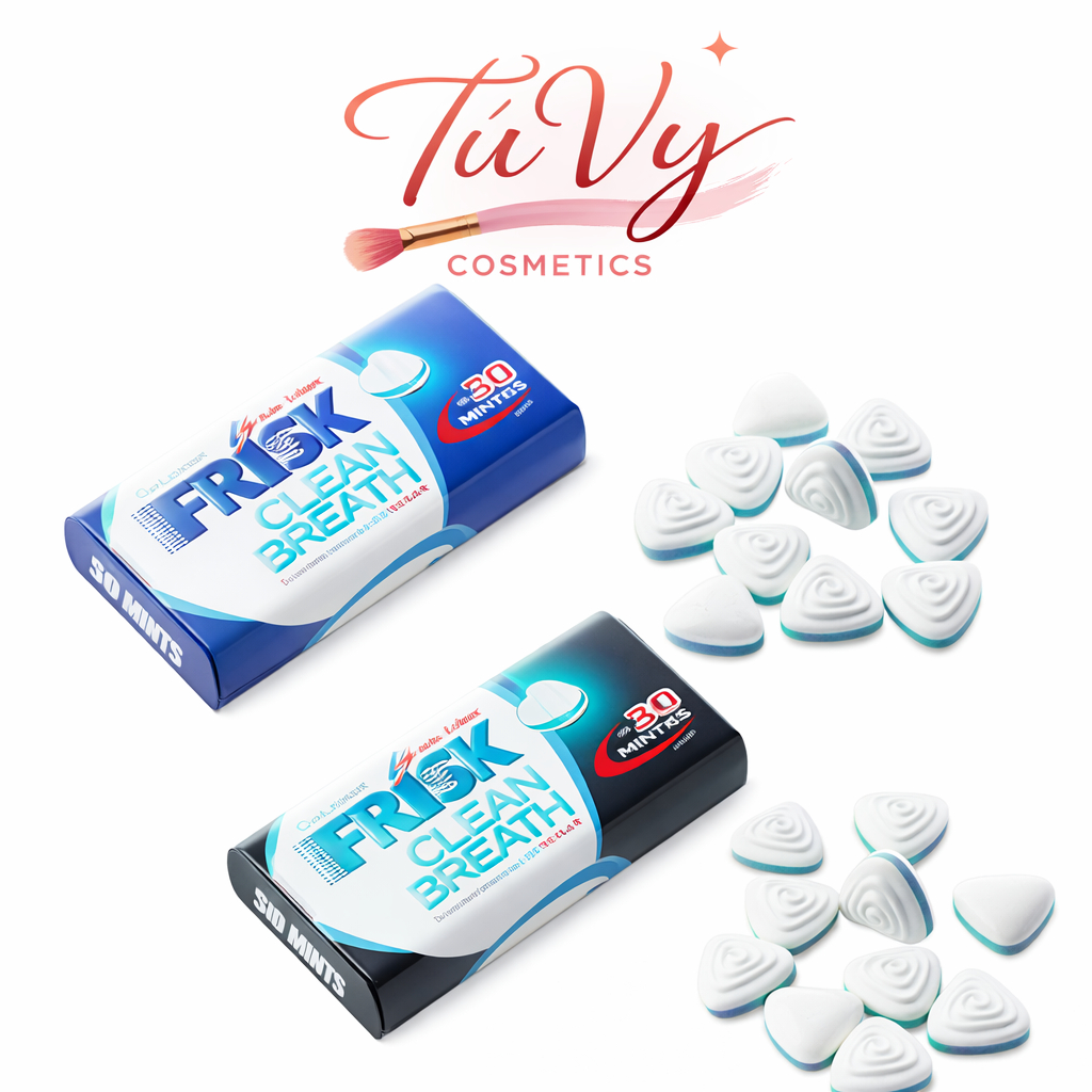 Kẹo ngậm bạc hà Frisk Neo Peppermint Nhật Bản kẹo, thơm miệng, sảng khoái