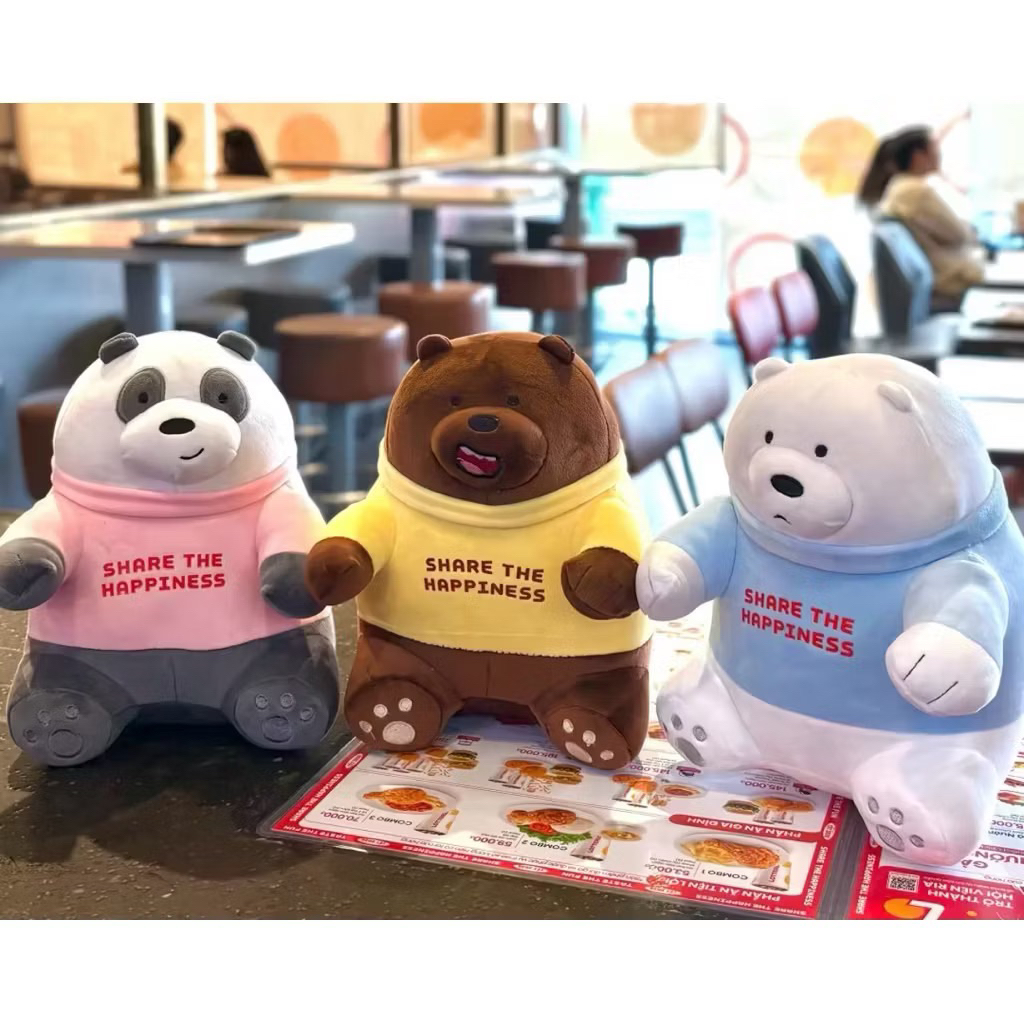 ( HÀNG SẴN ) Gấu Bears Lotteria VietNam 2026