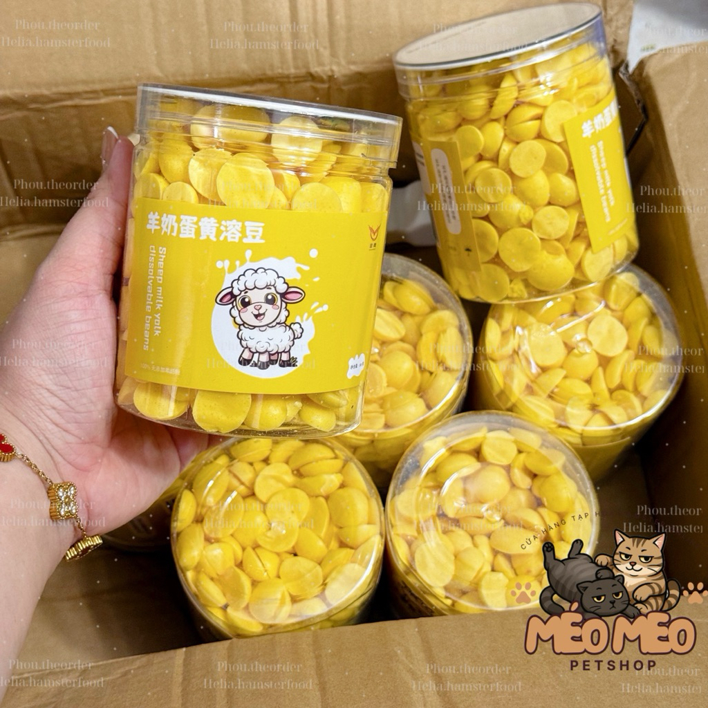 Bánh trứng gà non vỗ béo cho Hamster đồ ăn dặm ăn vặt cho hamster